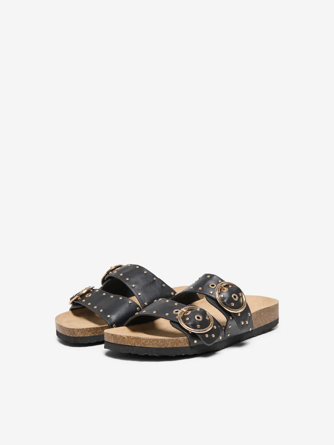 ONLY Black Studded Sandals