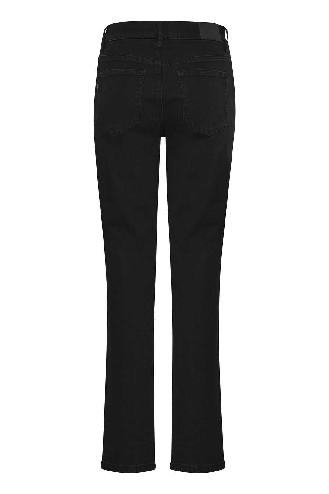Pulz Black Emma Straight Jeans