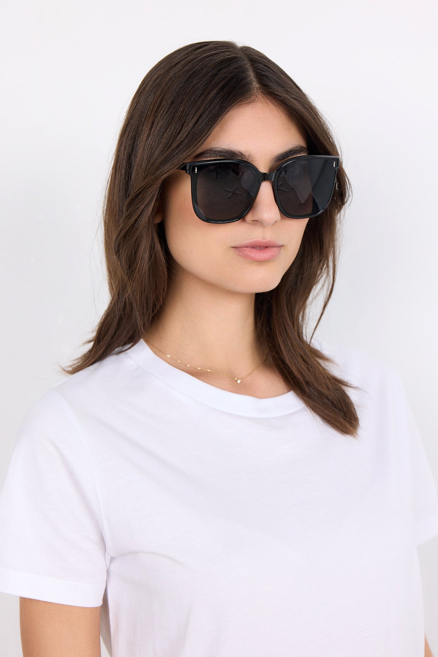 SC Marie Black Frame Sunglasses