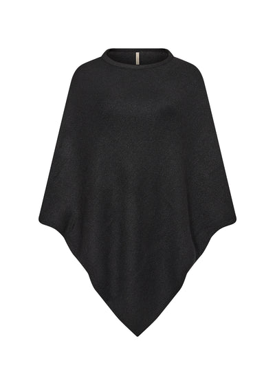 SC Black Lurex Viana Poncho