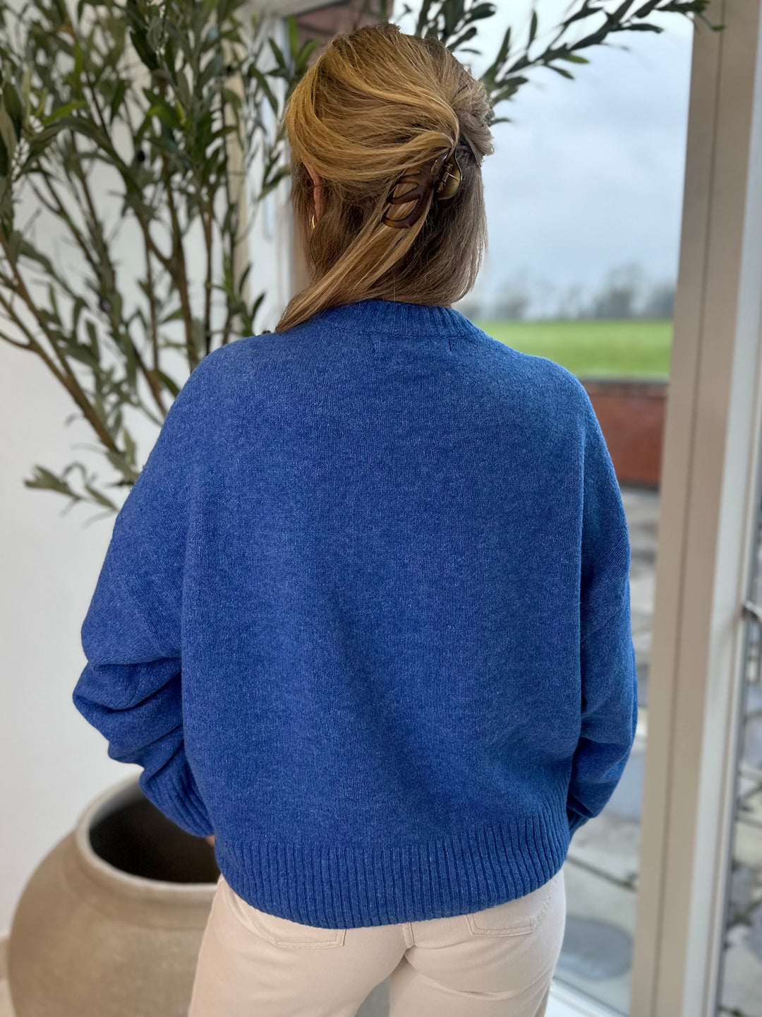 Vero Moda Blue Boom Knit