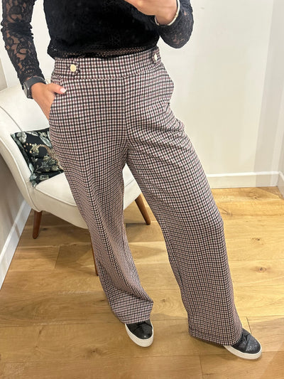Byoung Port Check Rowan Pants