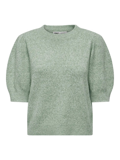 ONLY Sage Green S/S Rica Knit