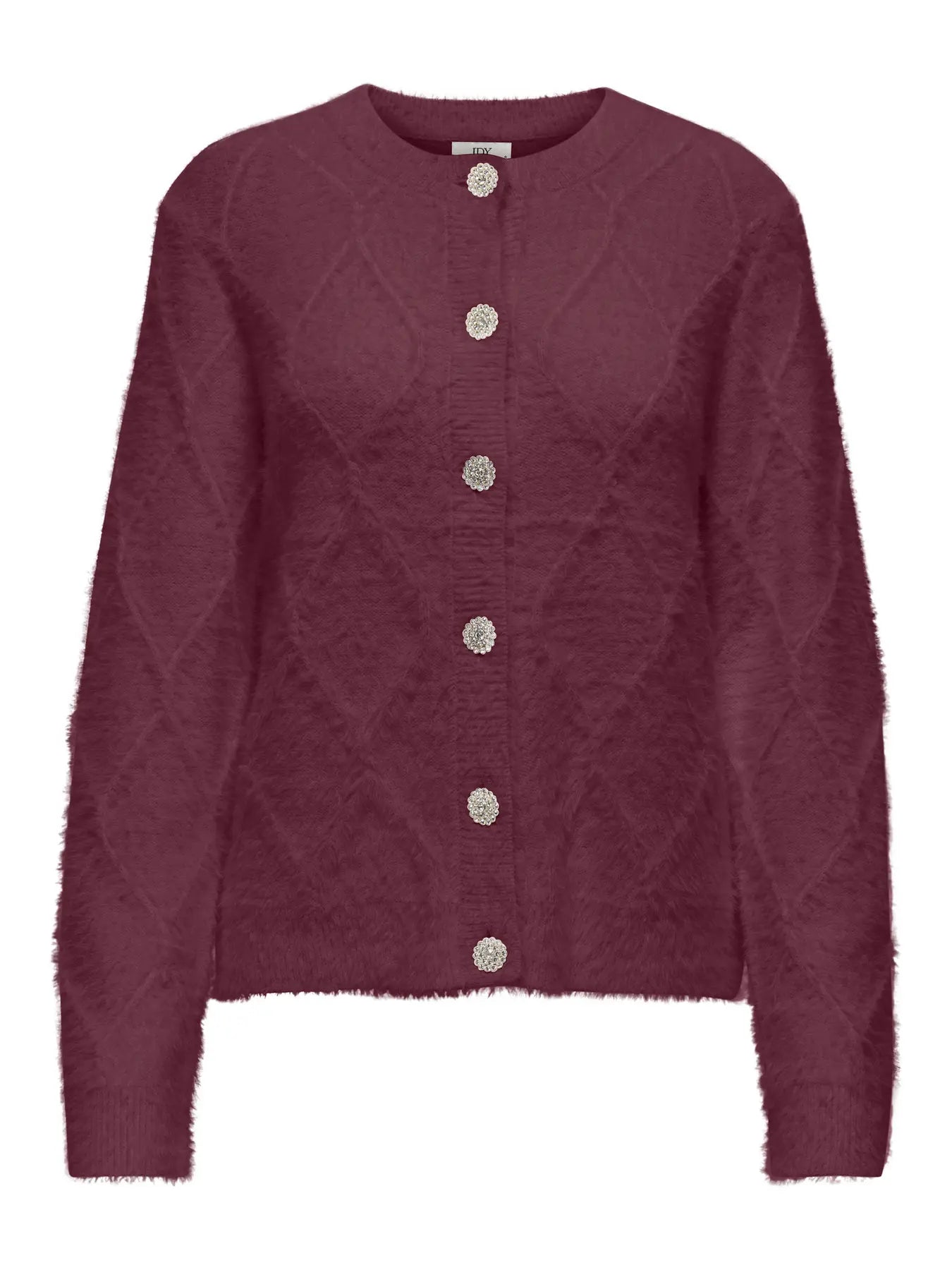 JDY Fig Diamante Button Cardy