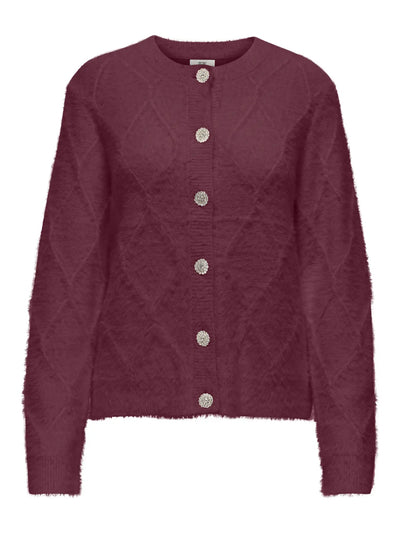 JDY Fig Diamante Button Cardy
