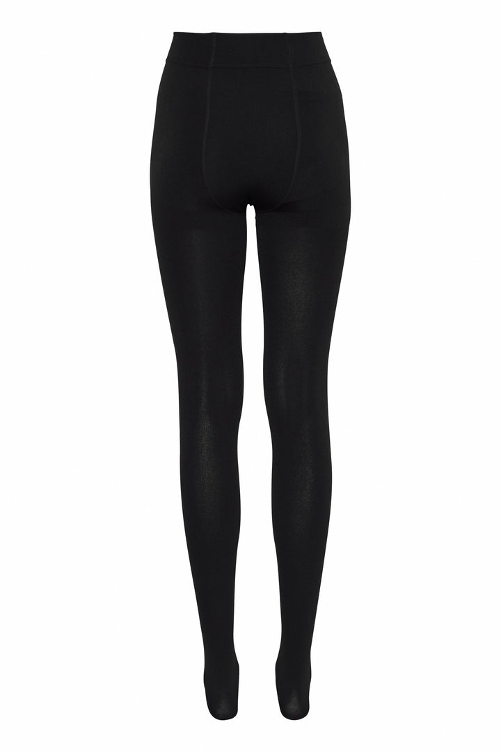 Fransa Black Winter Stockings