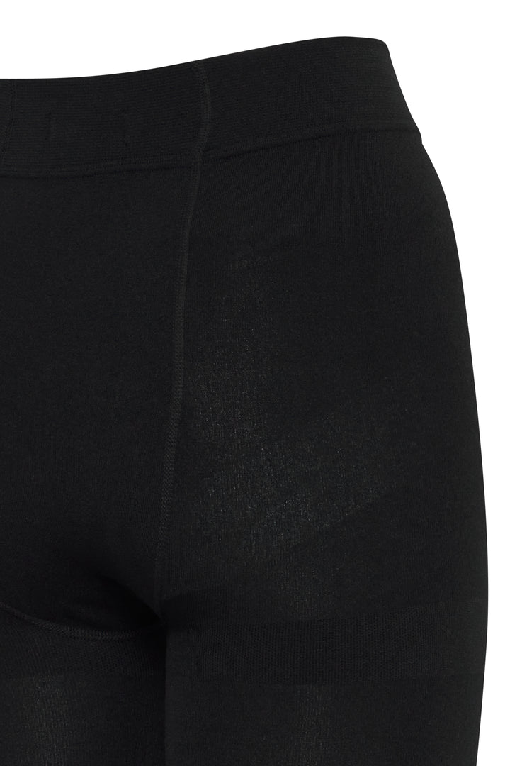 Fransa Black Winter Stockings