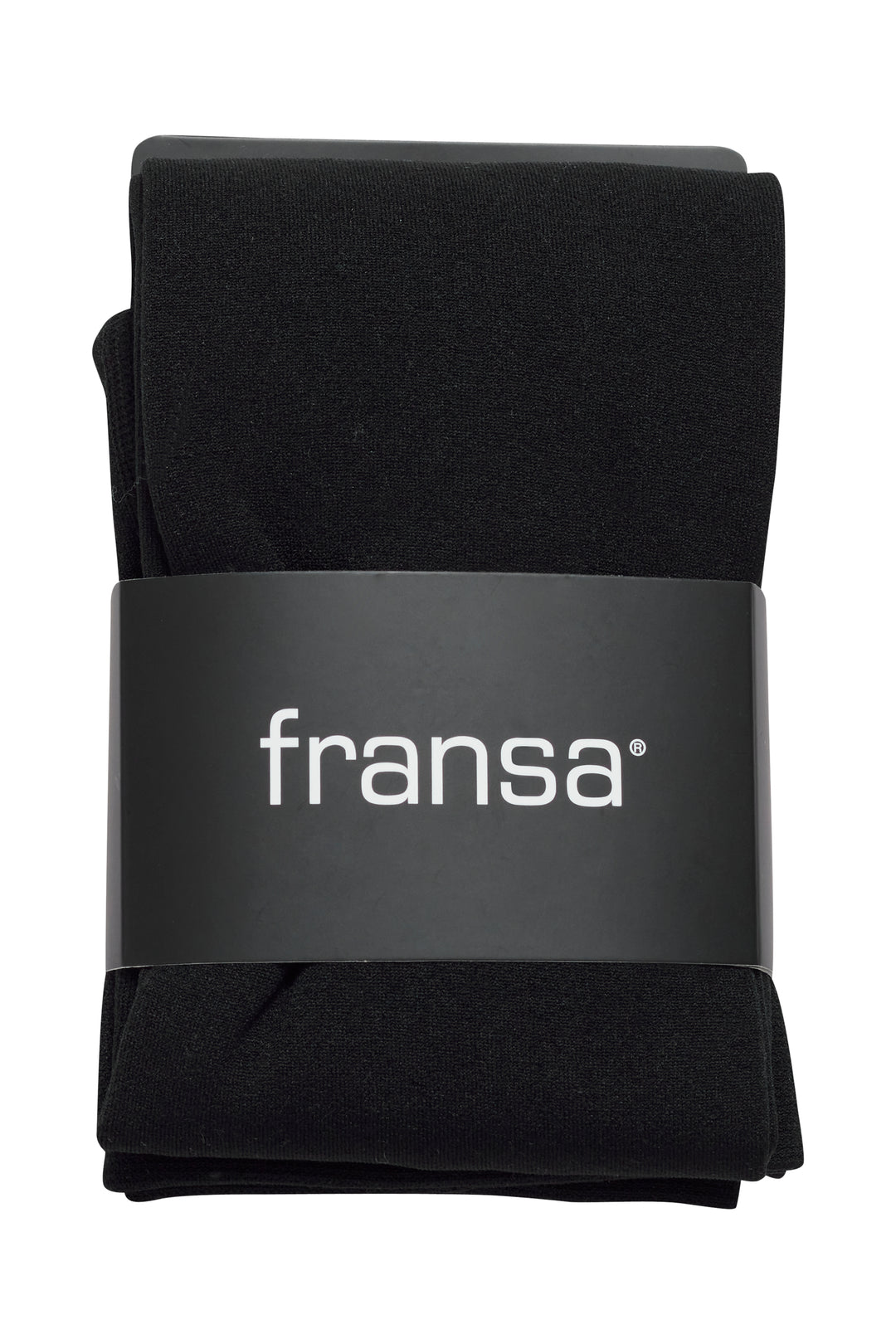 Fransa Black Winter Stockings