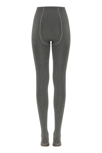 Fransa Grey Marl Winter Stockings