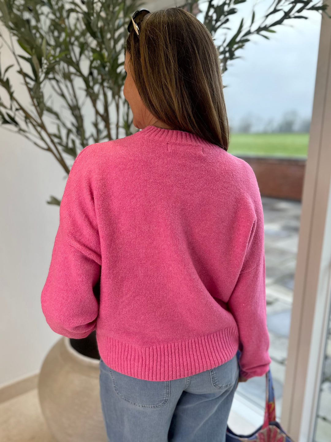 Vero Moda Pink Boom Knit