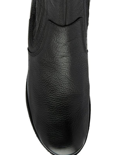 Ravel Black Leather Calvay Boots