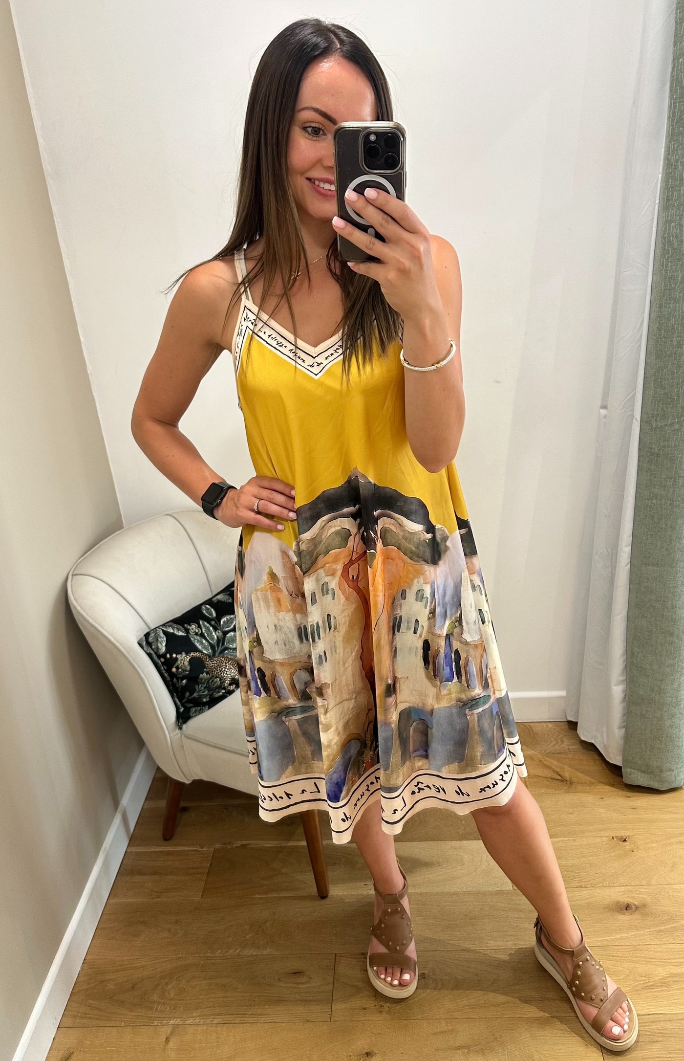 Yellow Amalfi Dress