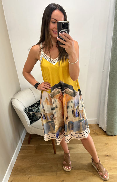 Yellow Amalfi Dress
