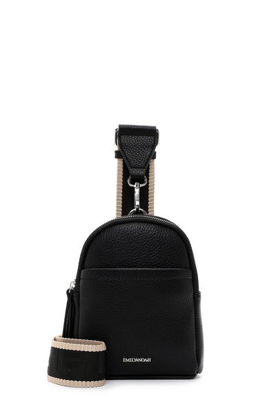 Black Elena Cross Body Bag