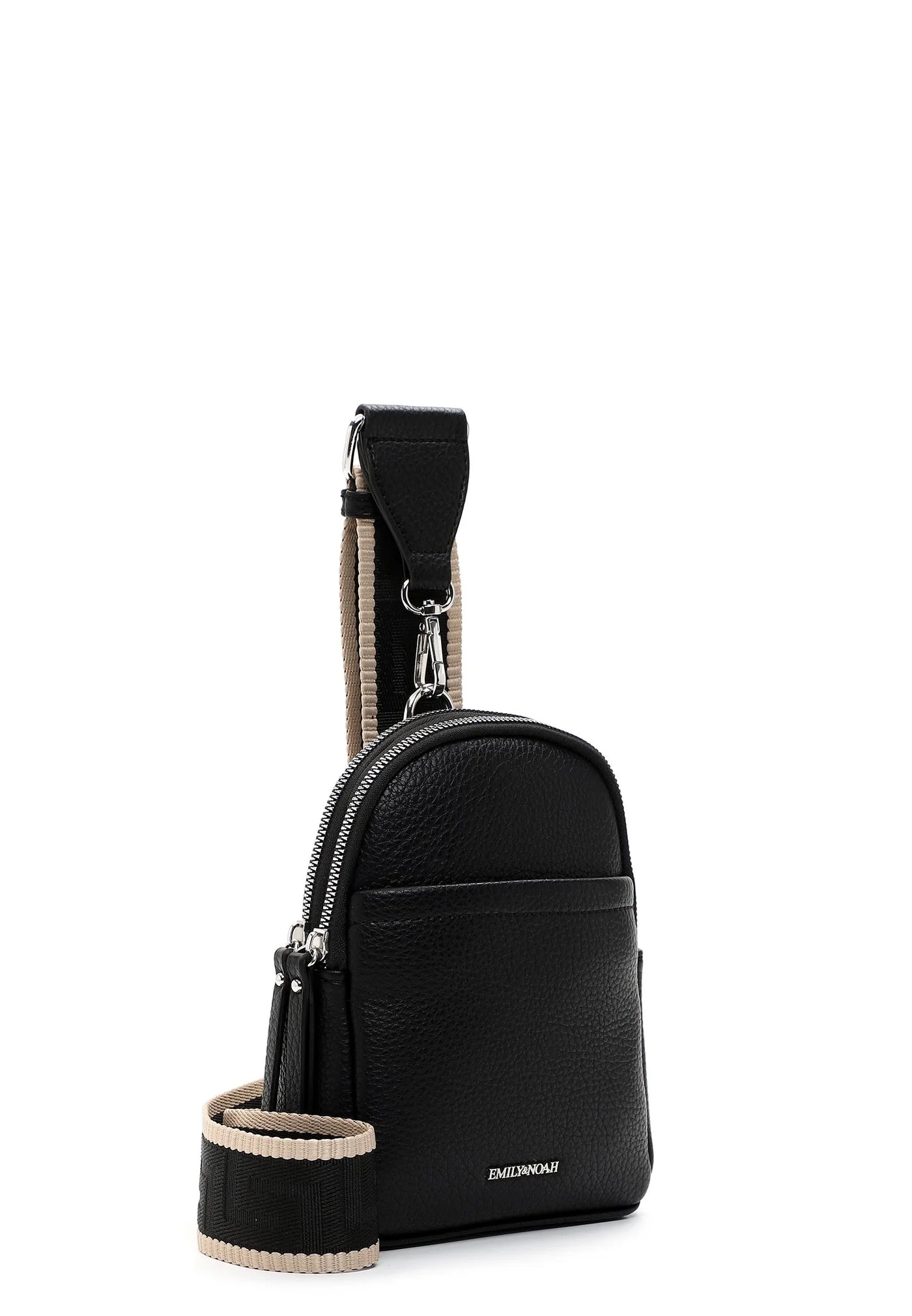 Black Elena Cross Body Bag