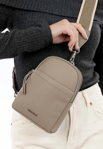 Sand Elena Cross Body Bag