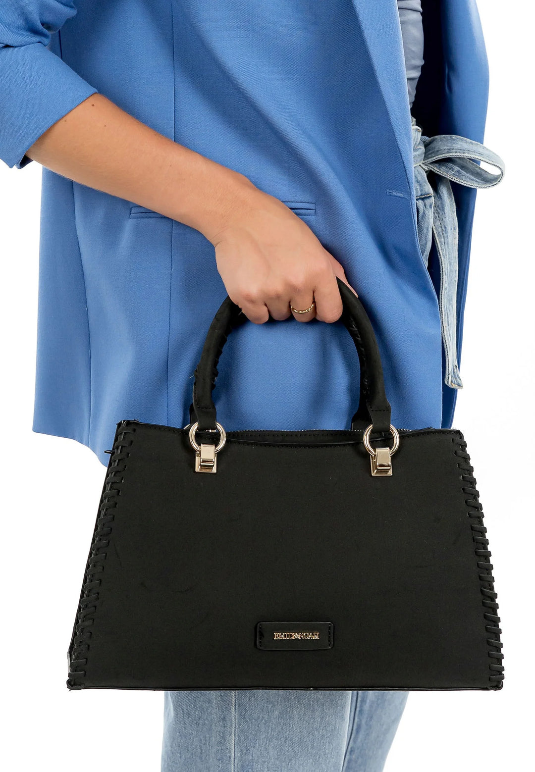 Black Hailee Handbag