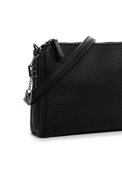 Black Harleen Cross-Body Bag