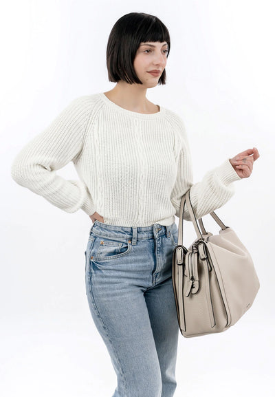 Beige Harleen Bag