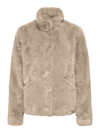 ONLY Hummus Faux Fur Jacket