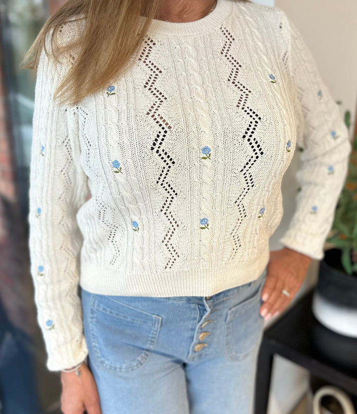 ONLY Floral Rita Knit