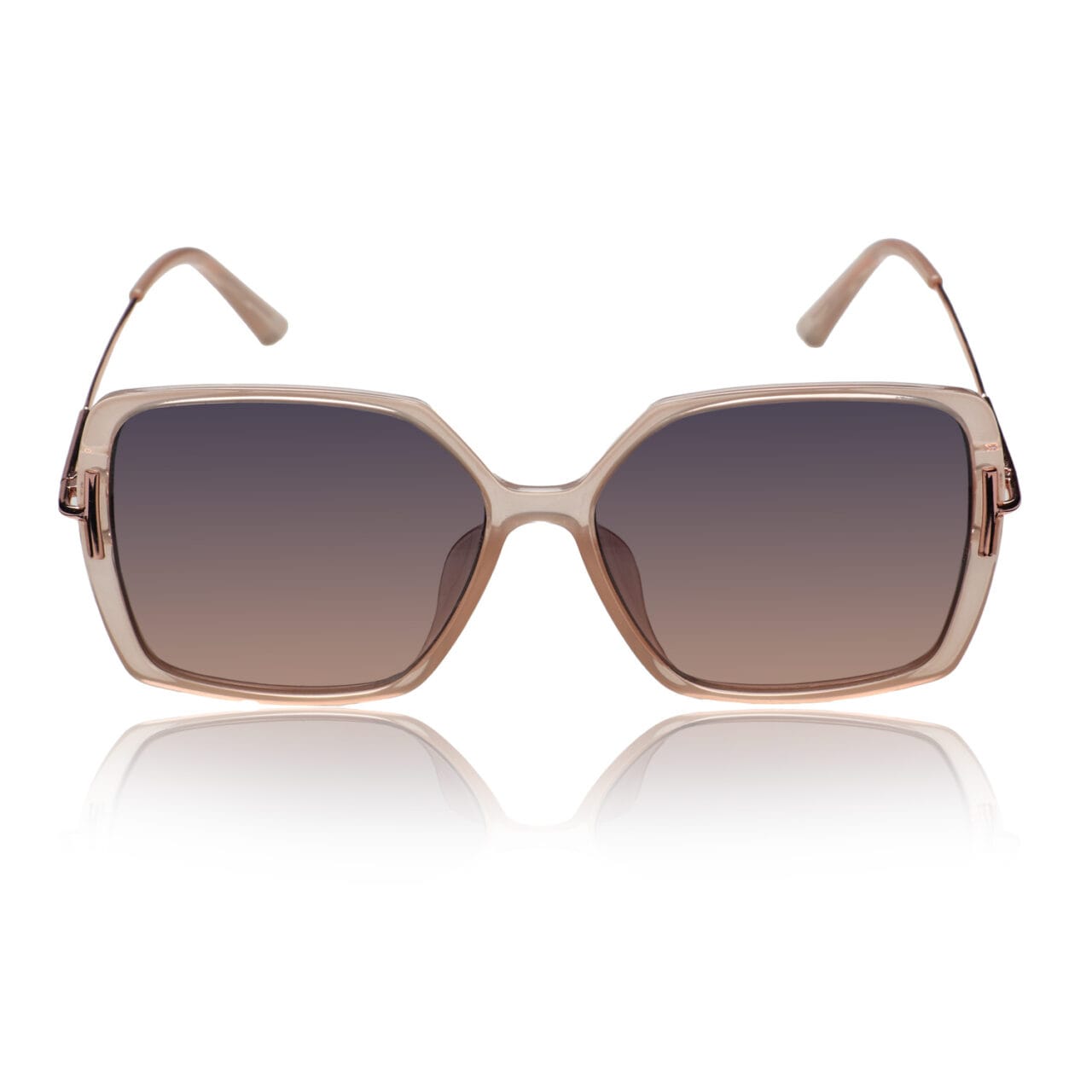 Nude Square Sunglasses