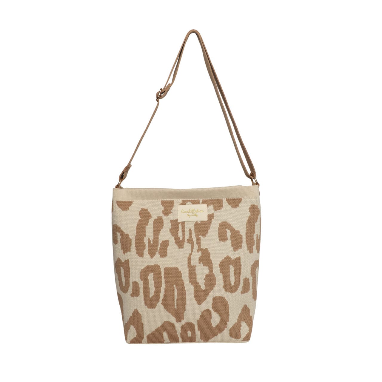 Neutral Leopard Handbag