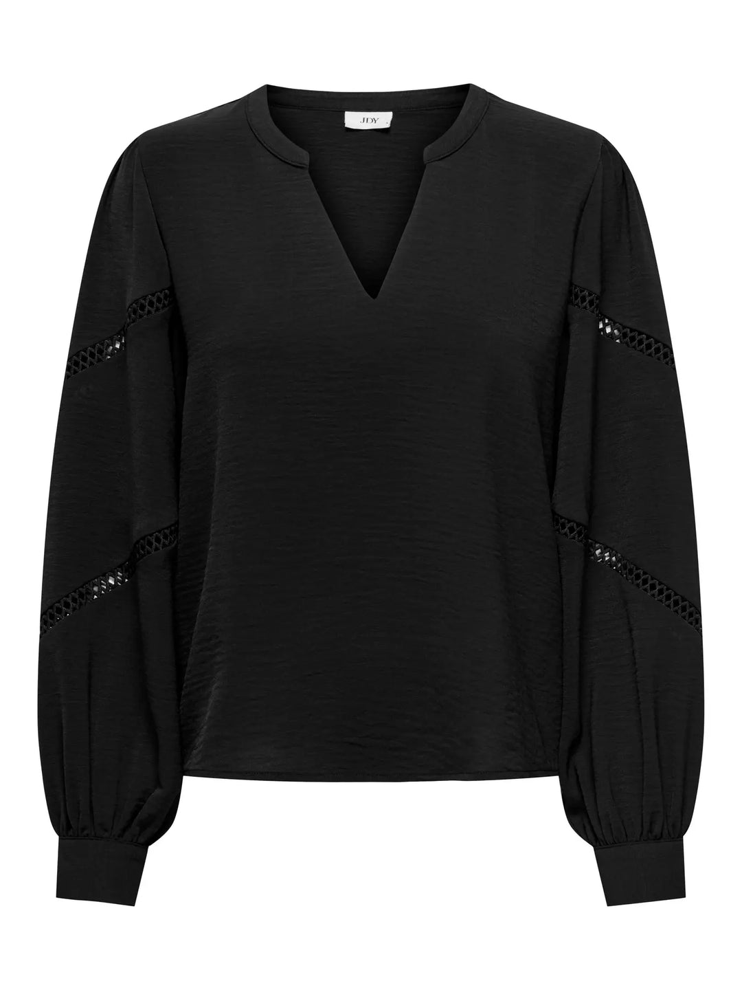 JDY Black Cut Out Sleeve Blouse