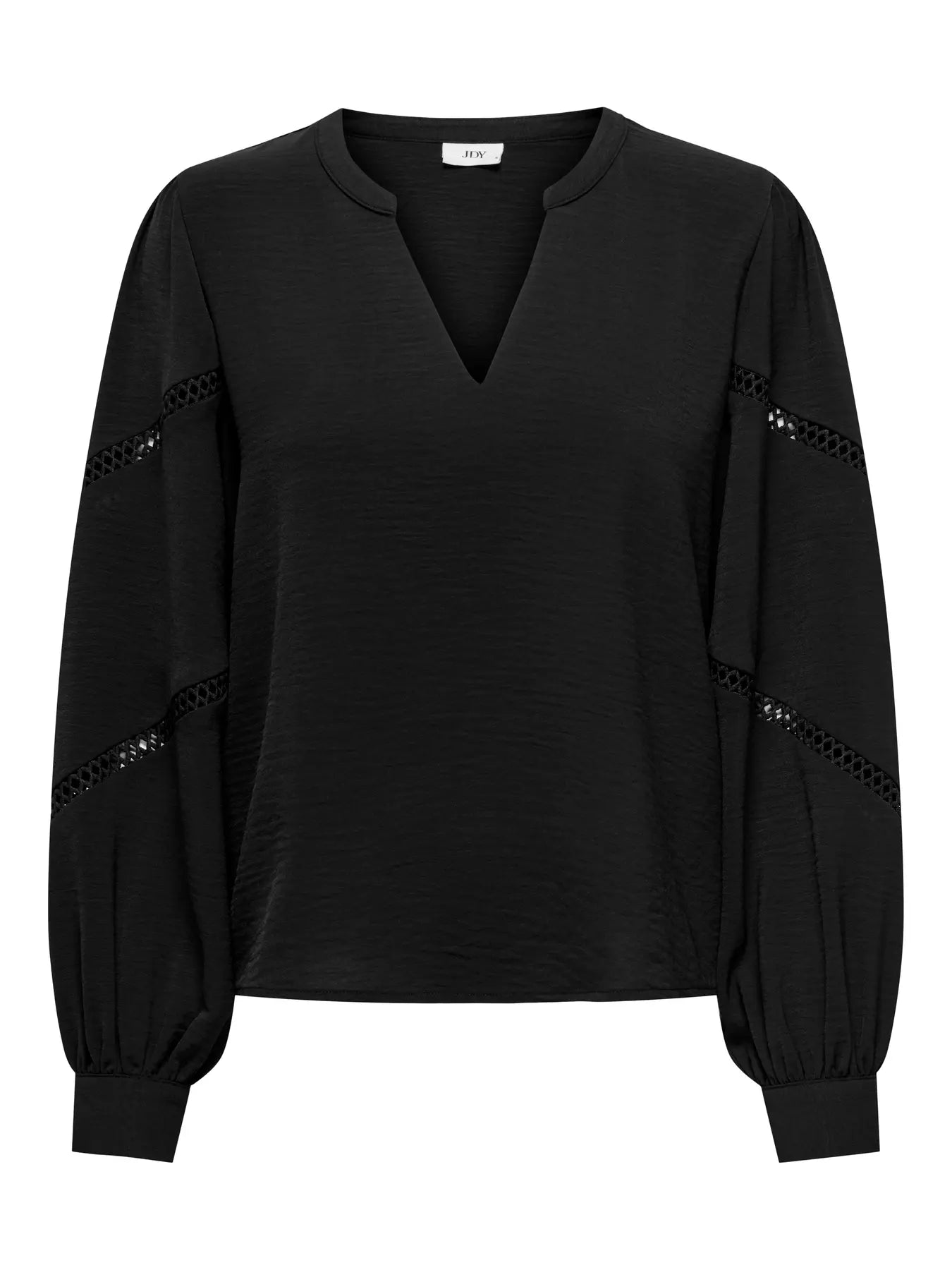 JDY Black Cut Out Sleeve Blouse
