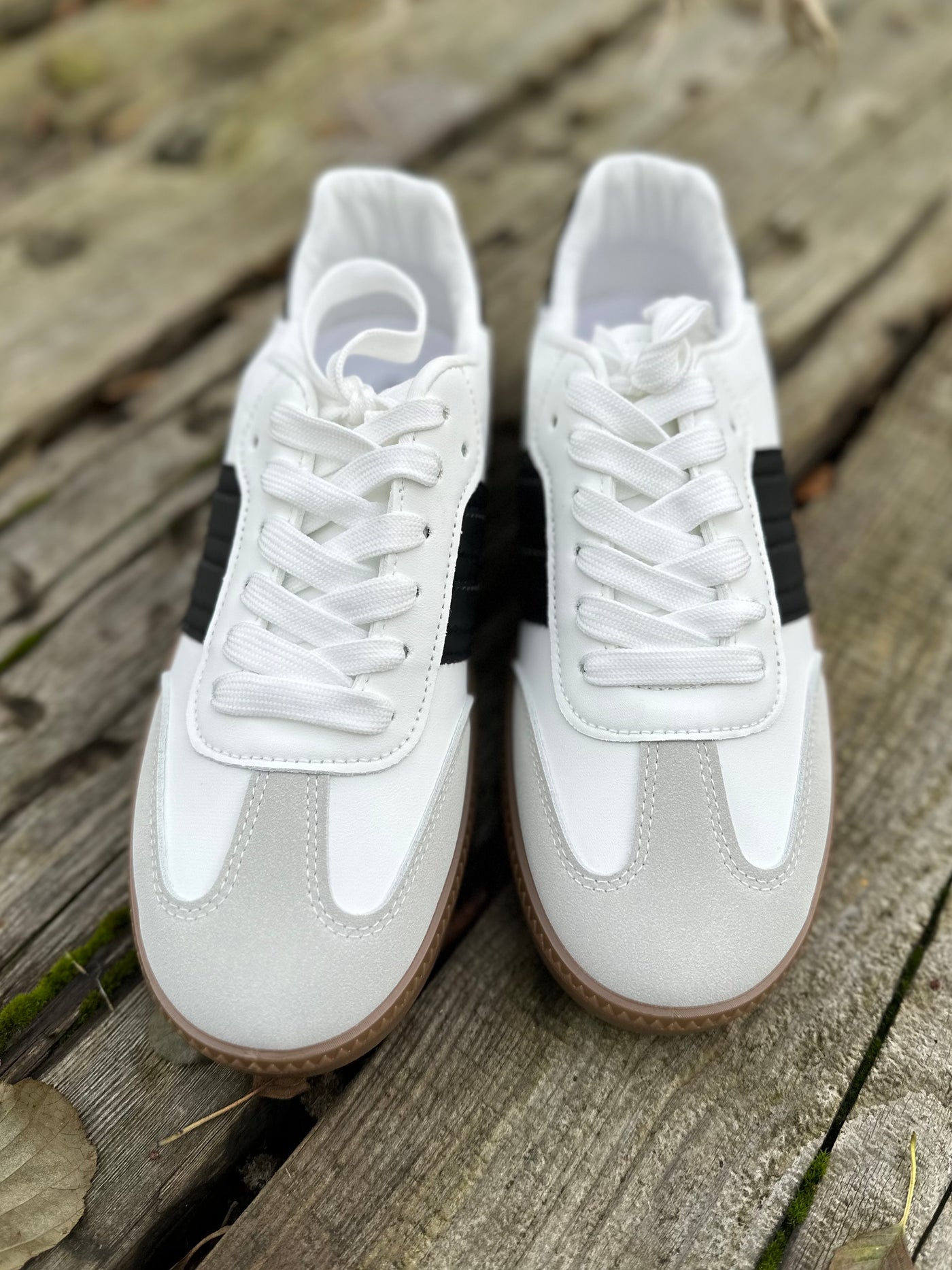 White Dani Trainers