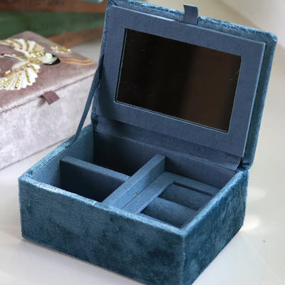 Blue Cranes Jewellery Box