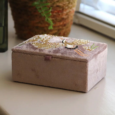 Mink Cranes Jewellery Box