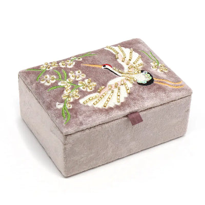 Mink Cranes Jewellery Box