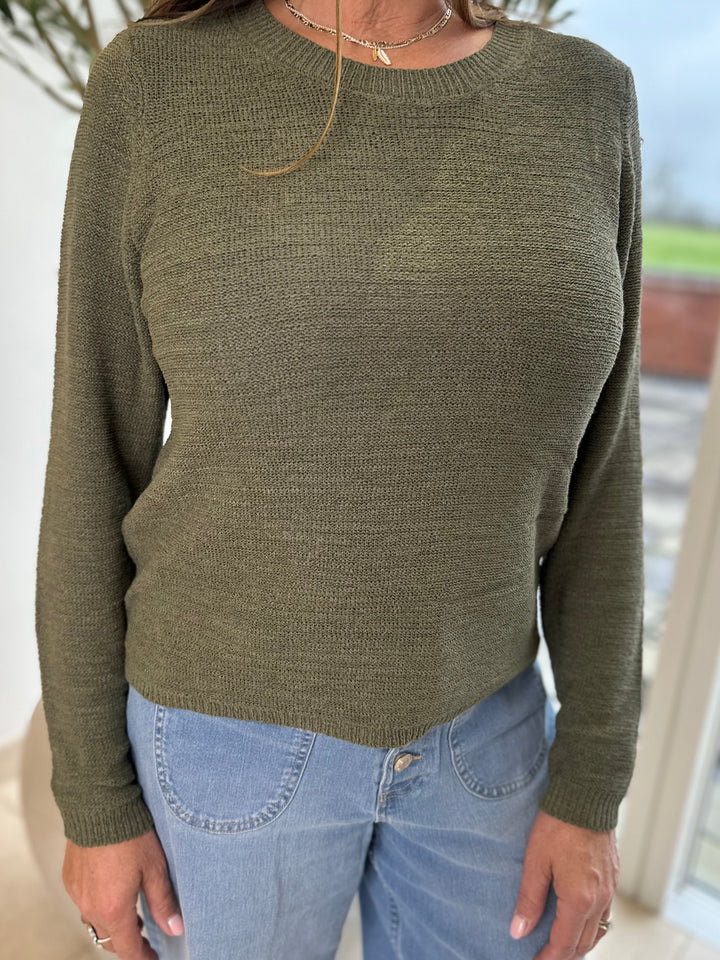 Vero Moda Khaki Nuevo Knit