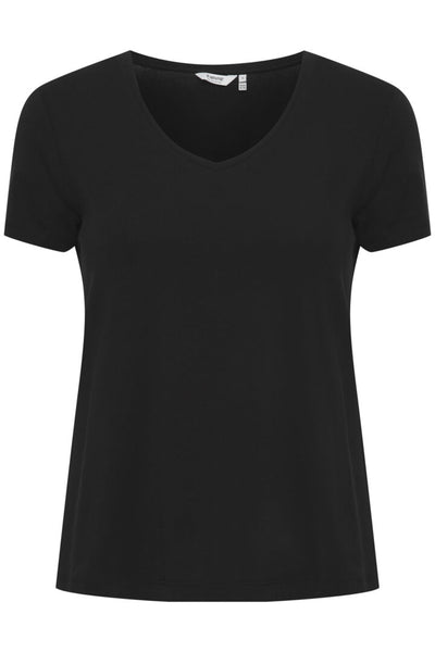 Byoung Black Rexima V Neck Top