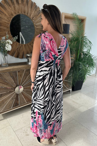 Pink Zebra Watamu Dress