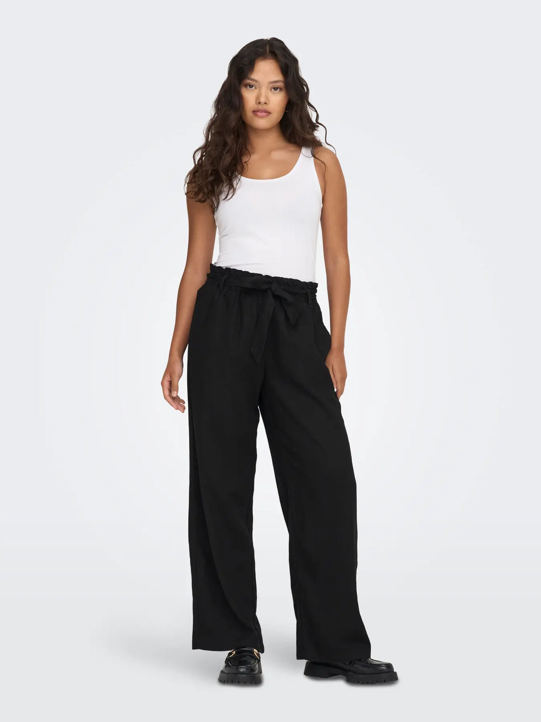 JDY White Ava Tank Top