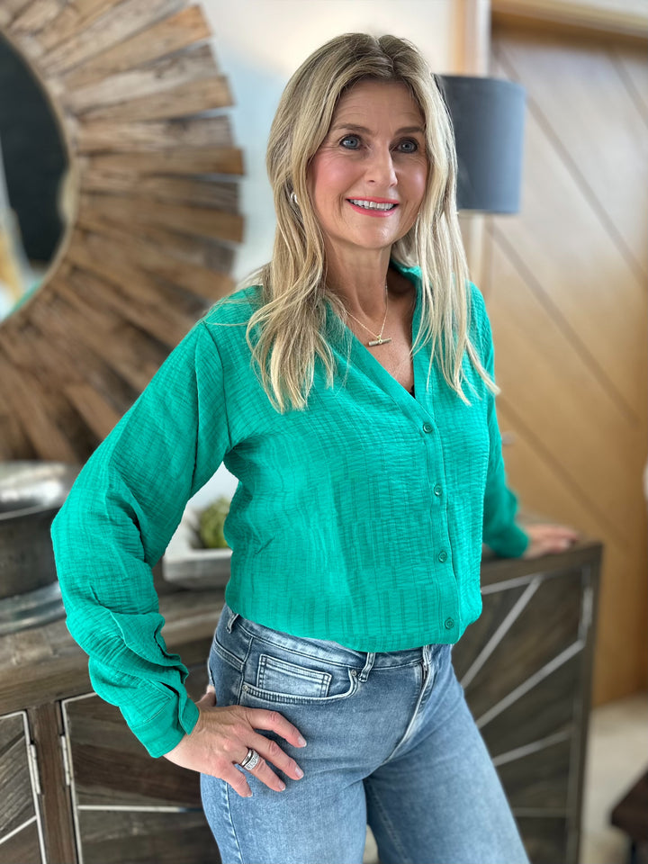 Vero Moda Green Lyla Shirt
