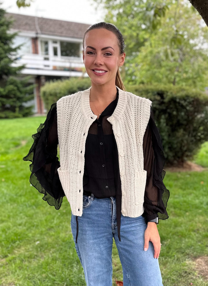 JDY Birch Mabel Waistcoat