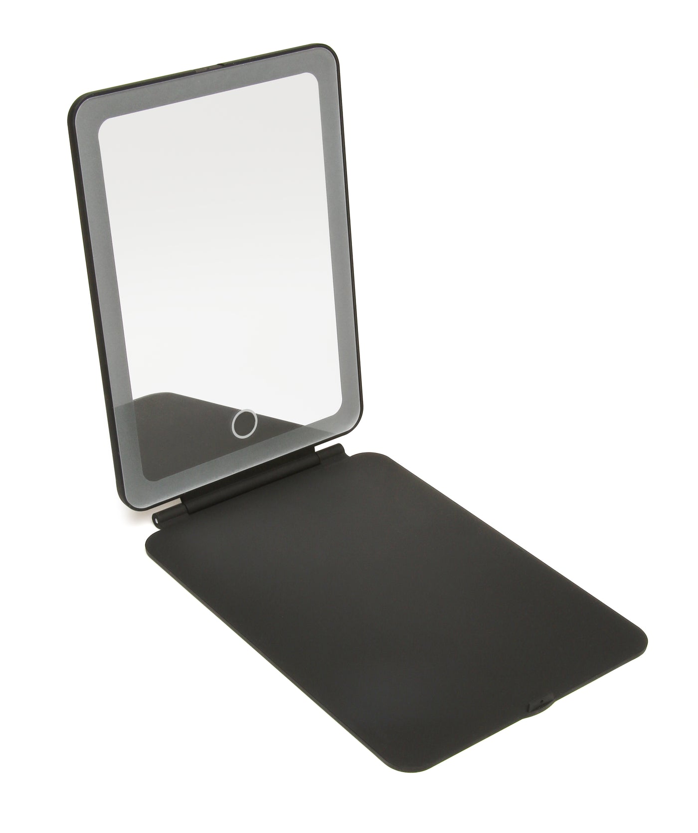 Black LED Portable Travel Mirror