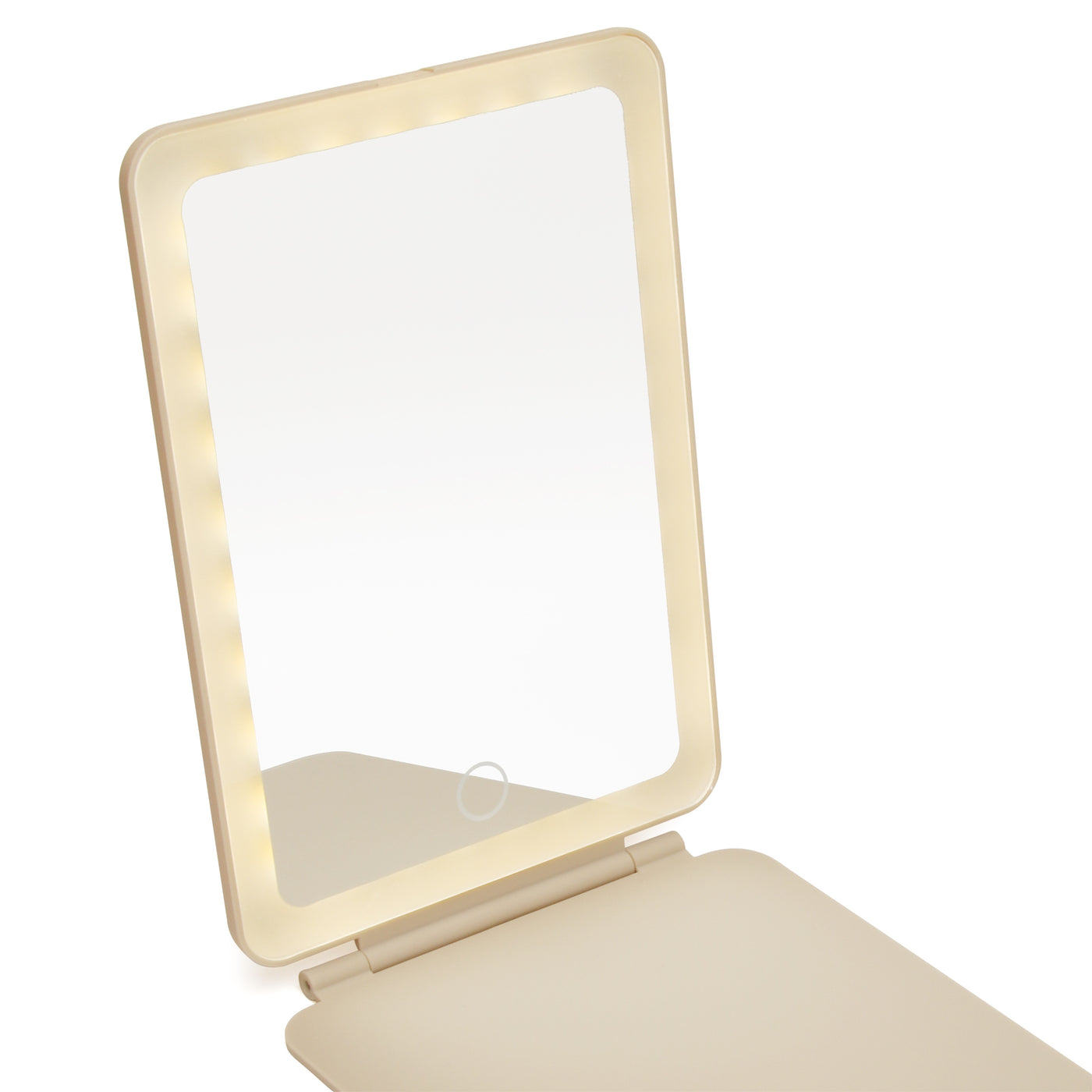 Stone LED Portable Travel Mirror