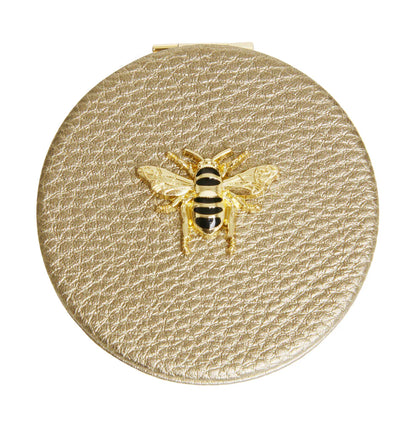 Boxed Bronze Bee Mirror