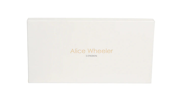 Boxed Black Purse & Mirror Set