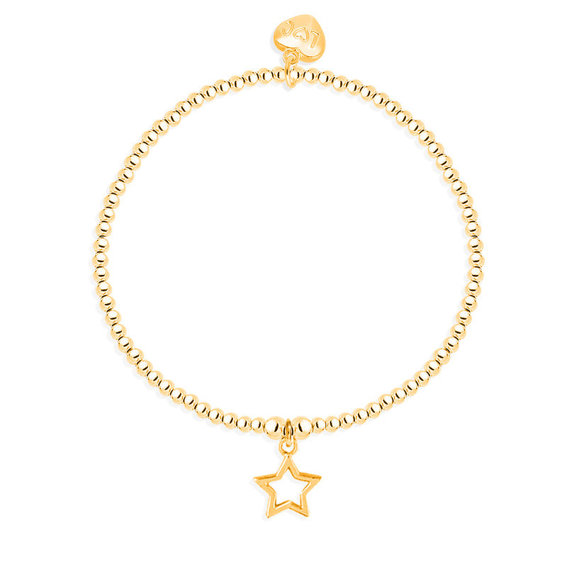 Life Charms - Gold Star Bracelet