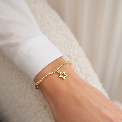 Life Charms - Gold Star Bracelet