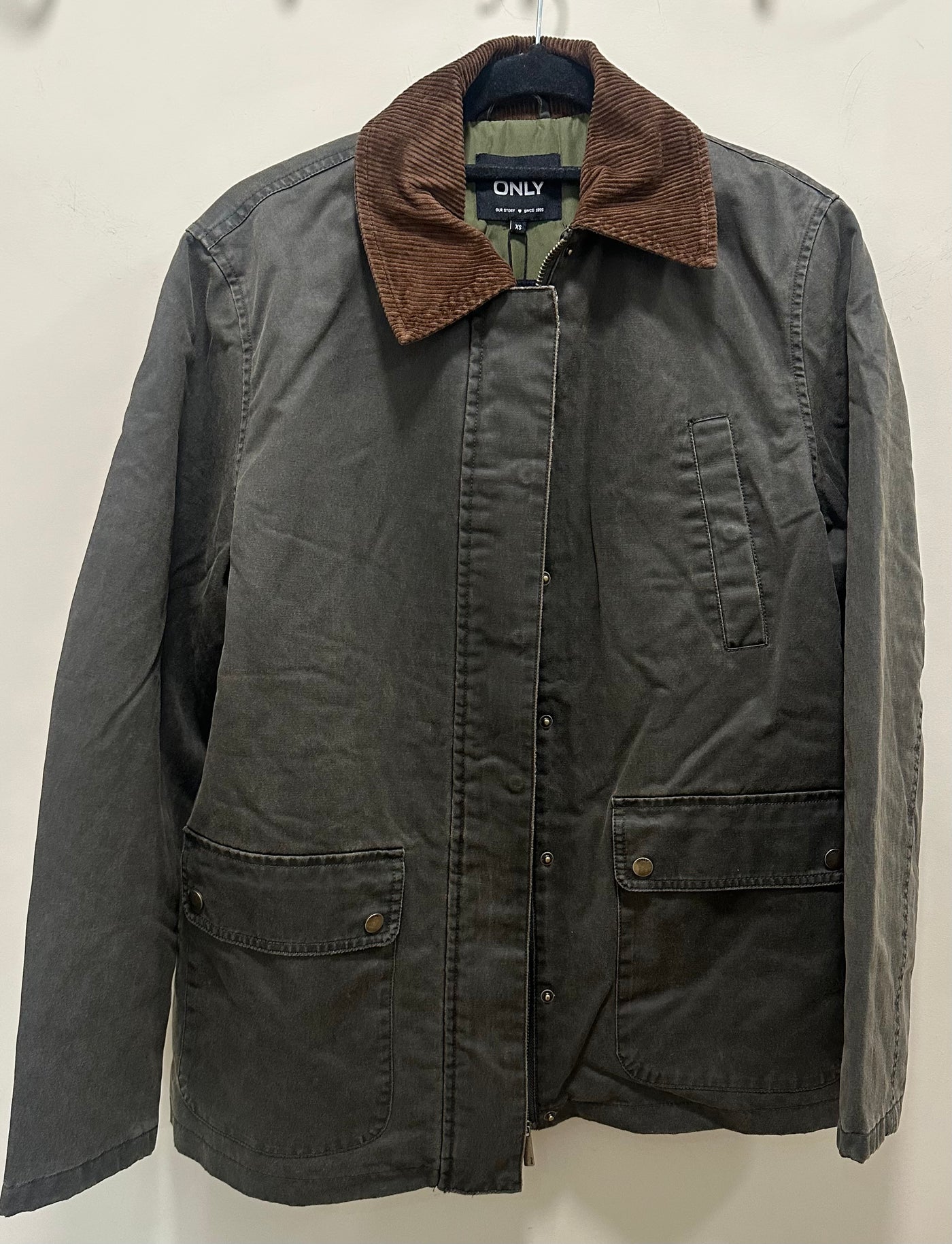 ONLY Khaki Barn Jacket
