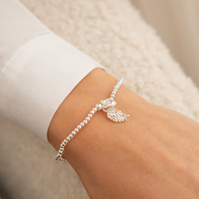 Life Charms - Silver Angel Wing Bracelet