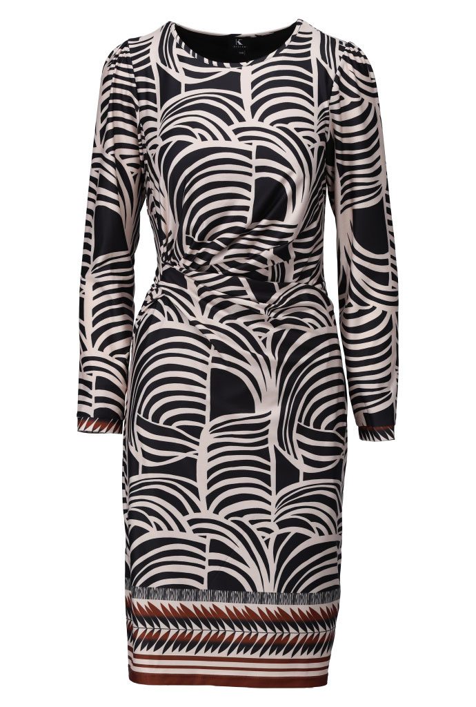 K Design Twist Waist Dress