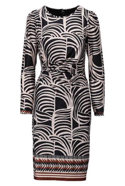 K Design Twist Waist Dress