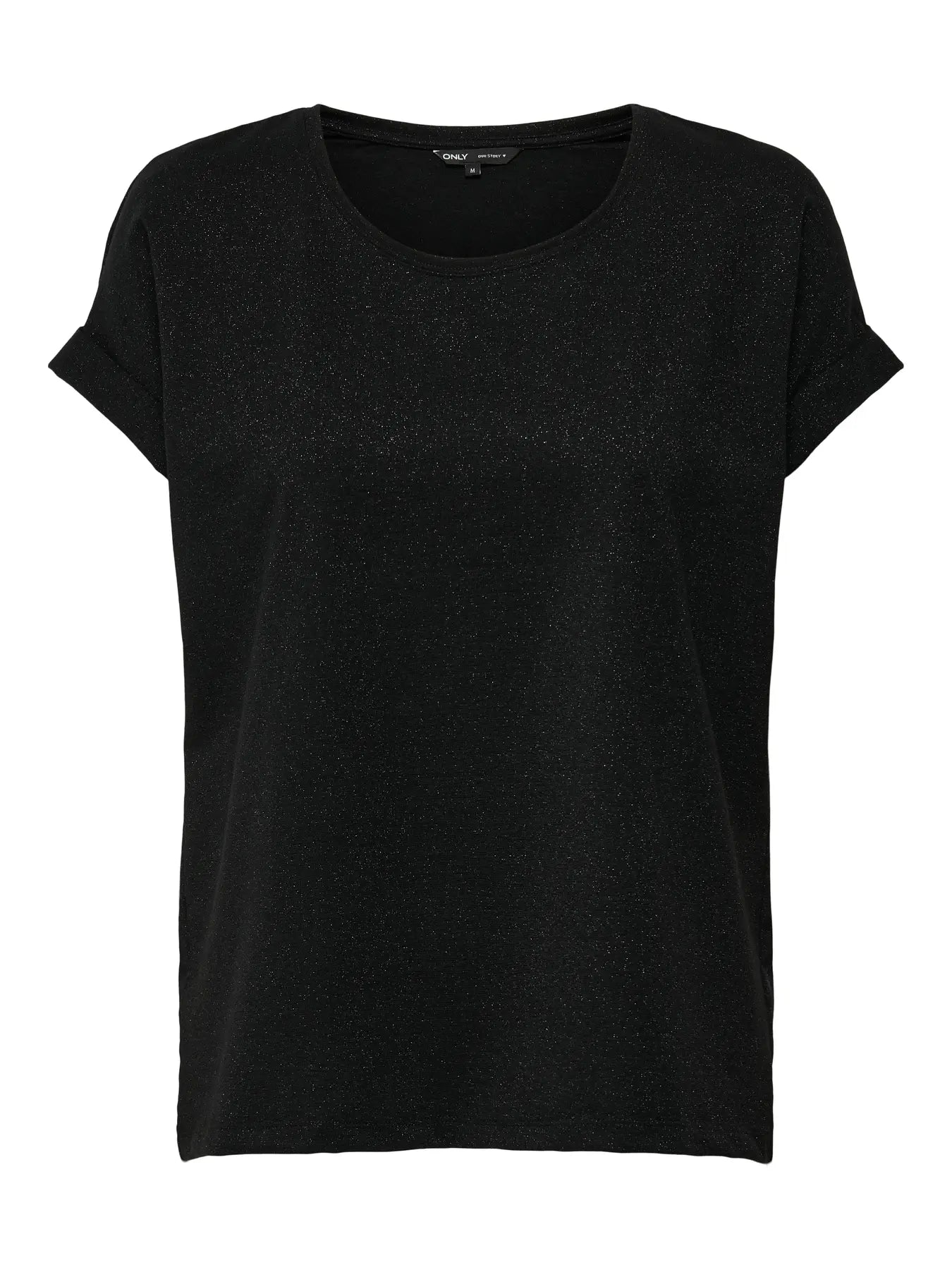 ONLY Black Lurex T-Shirt